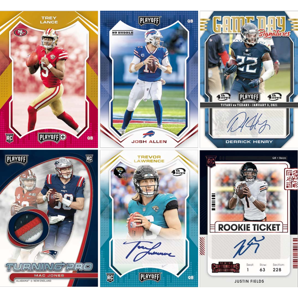 2021 Panini Playoff Football Mega Box