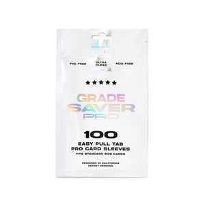 Grade Saver Pro - Pro Card Sleeves w/ Easy Pull Tab - 100 count