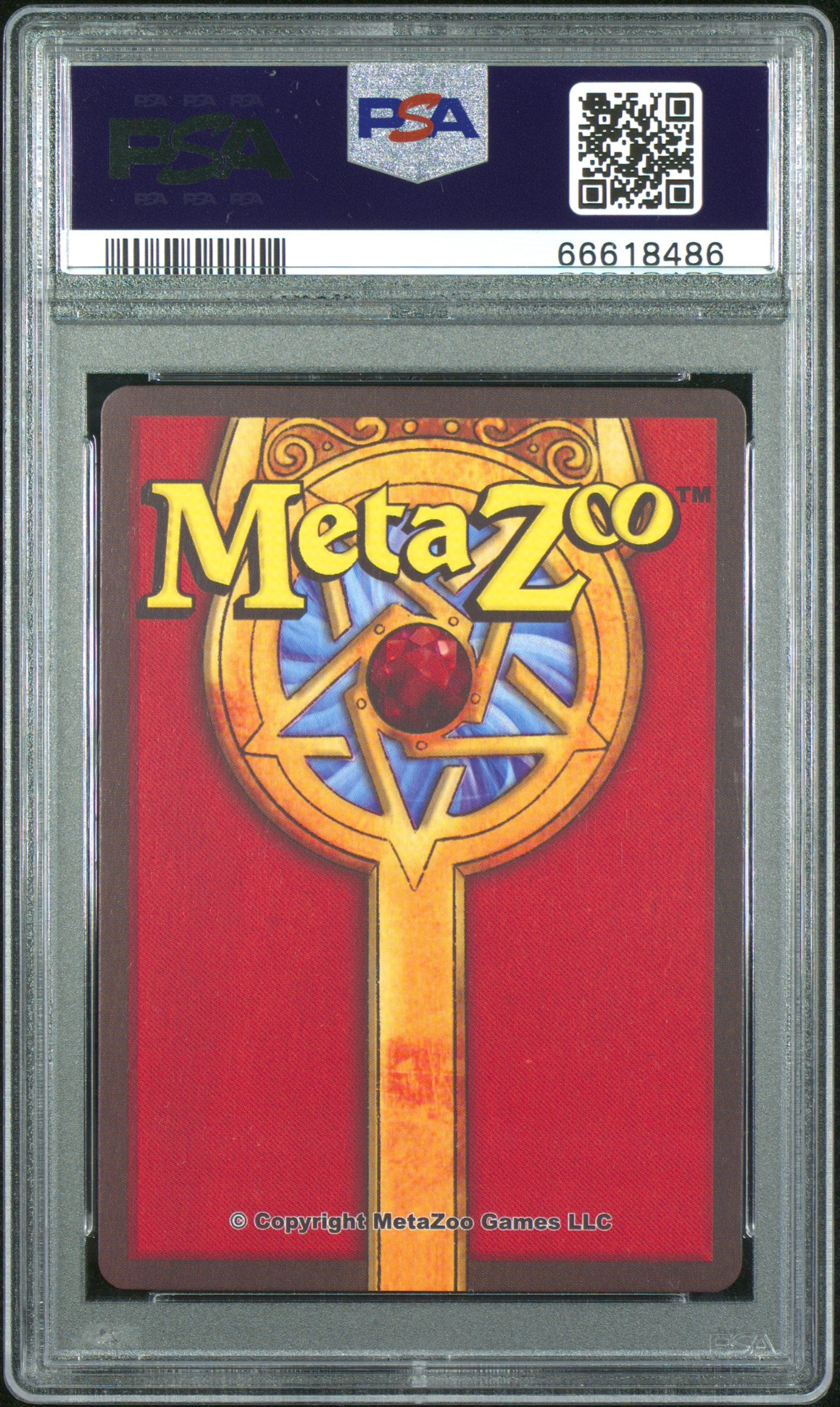 PSA 10: 2022 Metazoo Wilderness 1 (Nameless Token) Ebay Edition Box Topper