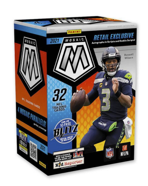 2021 Panini NFL Mosaic Football Blaster Box