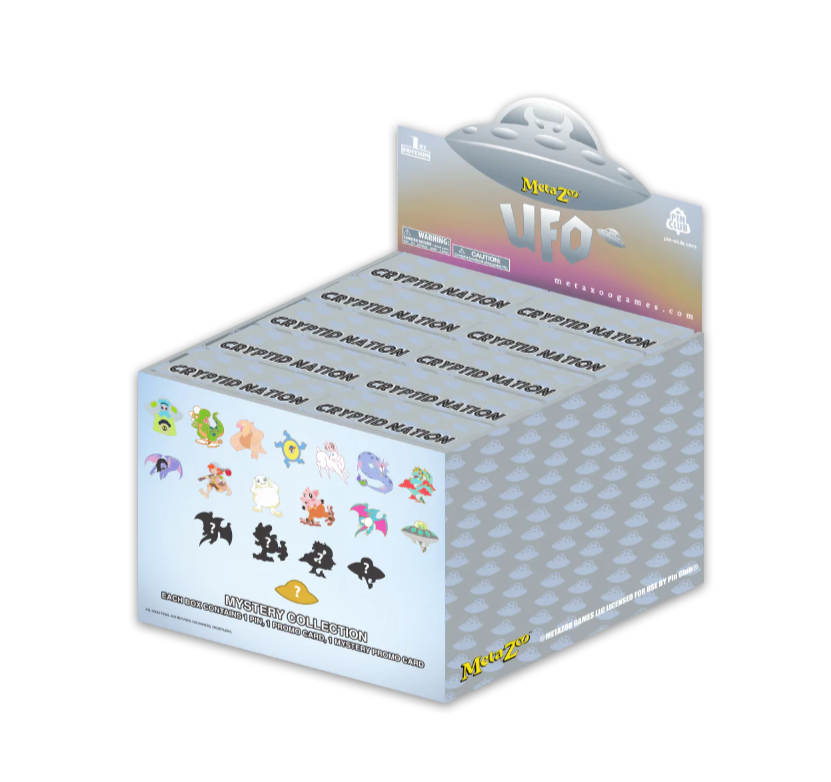 MetaZoo: UFO Blind Pin Box Display Case – DSN Cards and Collectibles