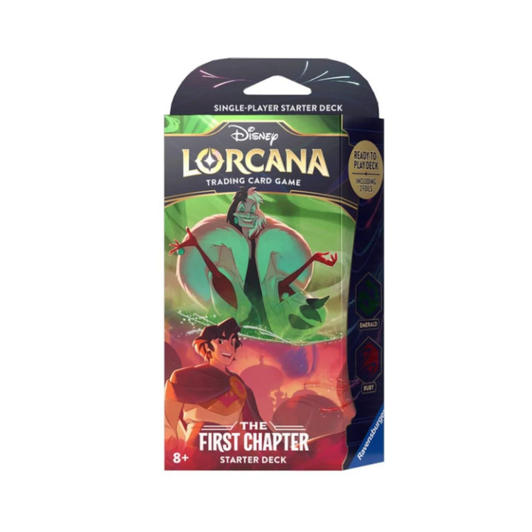 新品lorcana the first chapter staster deck DISNEY LORCANA TCG The First Chapter Starter Deck: All 3