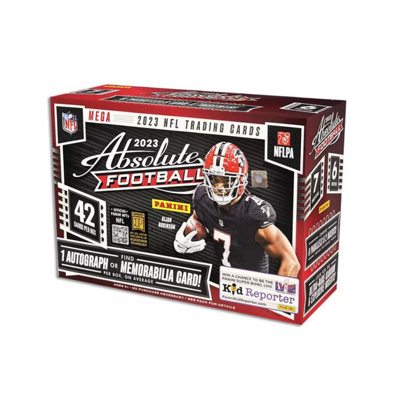 2023 Panini NFL Absolute Football Trading Card Mega Box