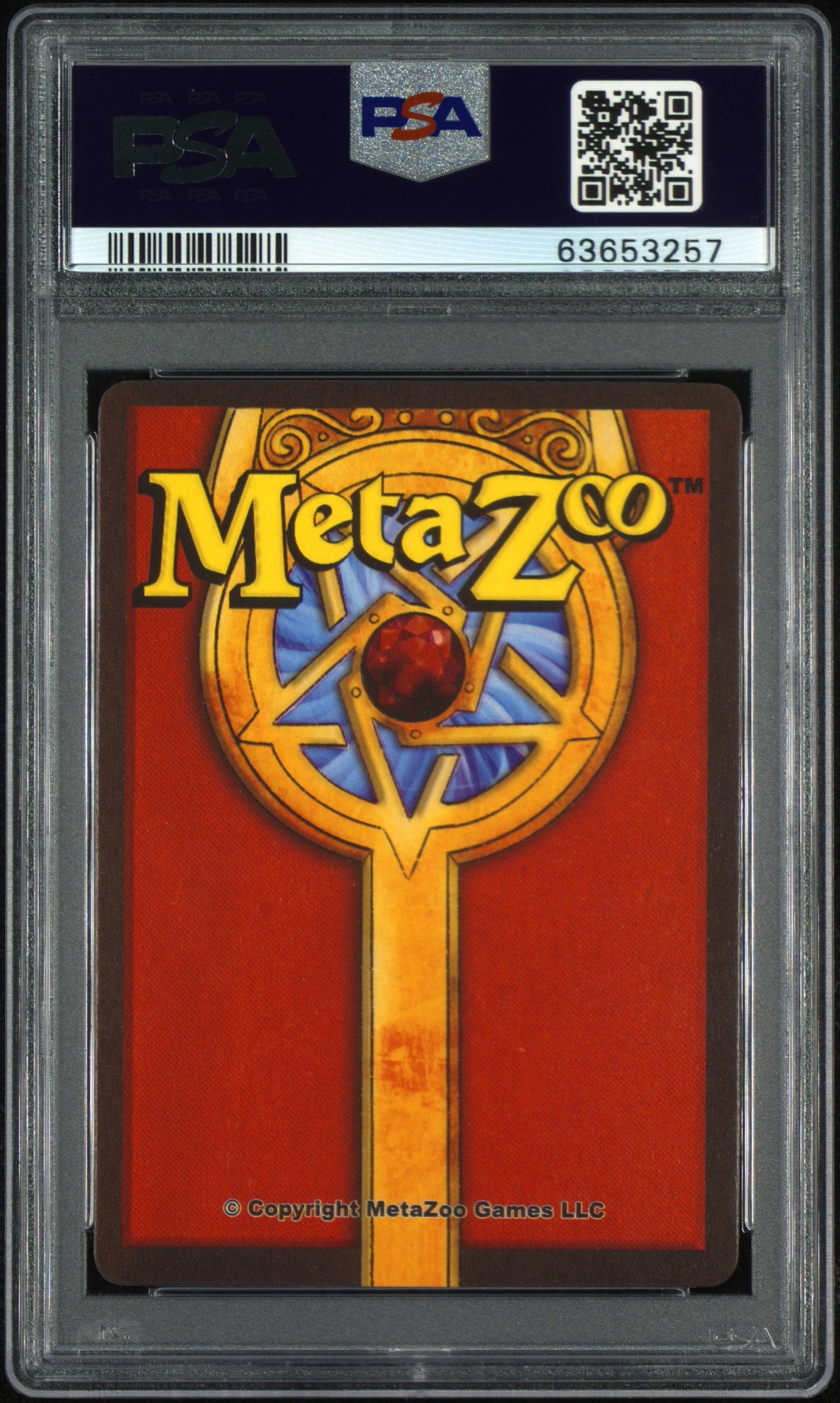 PSA 7: 2021 Metazoo Pin Club X Nightfall Mystery Collection 1A Headless Horseman-Holo