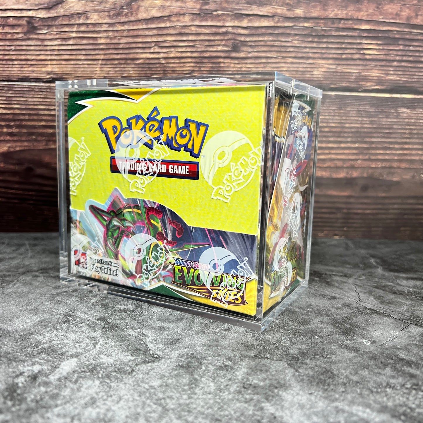 DSN Cards and Collectibles Pokemon Booster Box Acrylic Case