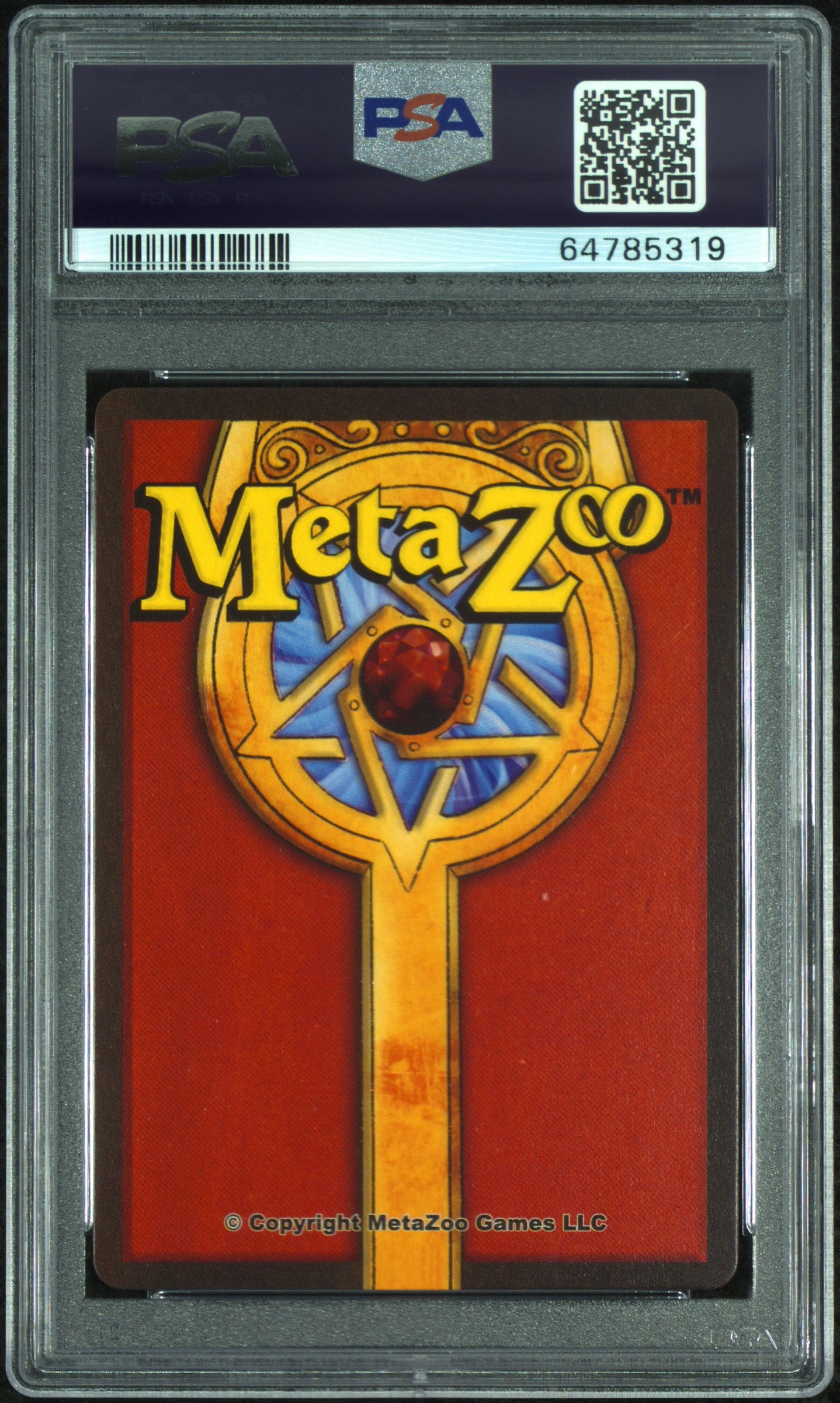 PSA 8: 2022 Metazoo Magicast Metapoo 3 Mothman