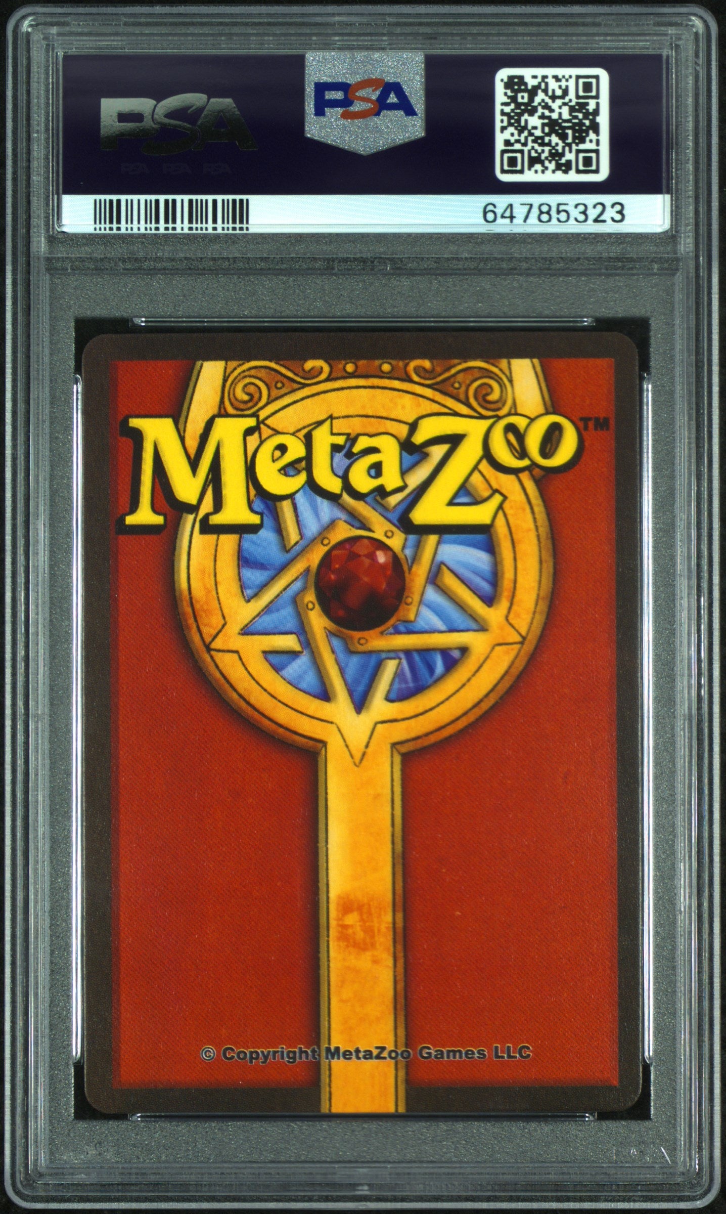 PSA 10: 2022 Metazoo Magicast Metapoo 3 Mothman-Reverse Holo