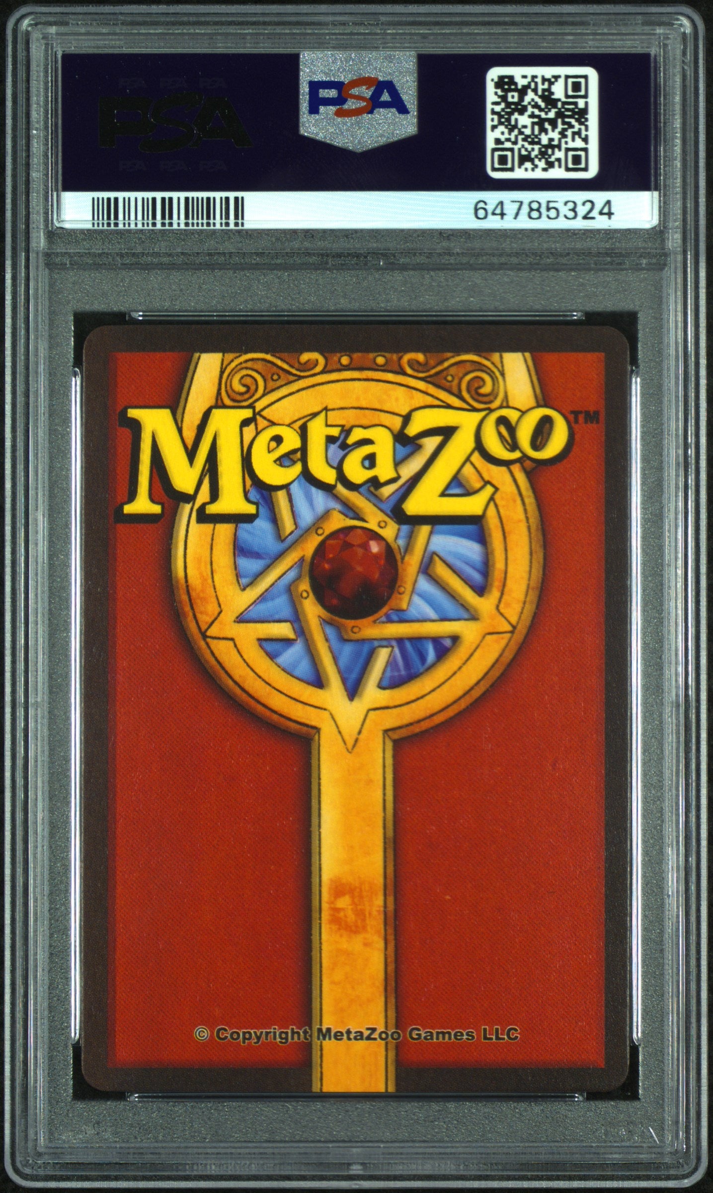 PSA 10: 2022 Metazoo Magicast Metapoo 3 Mothman-Holo